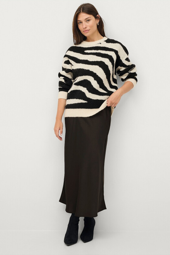 Maxi skjørt Disa - Svart