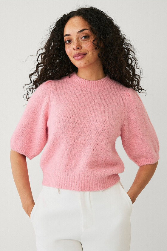 Kortermet genser - Rosa