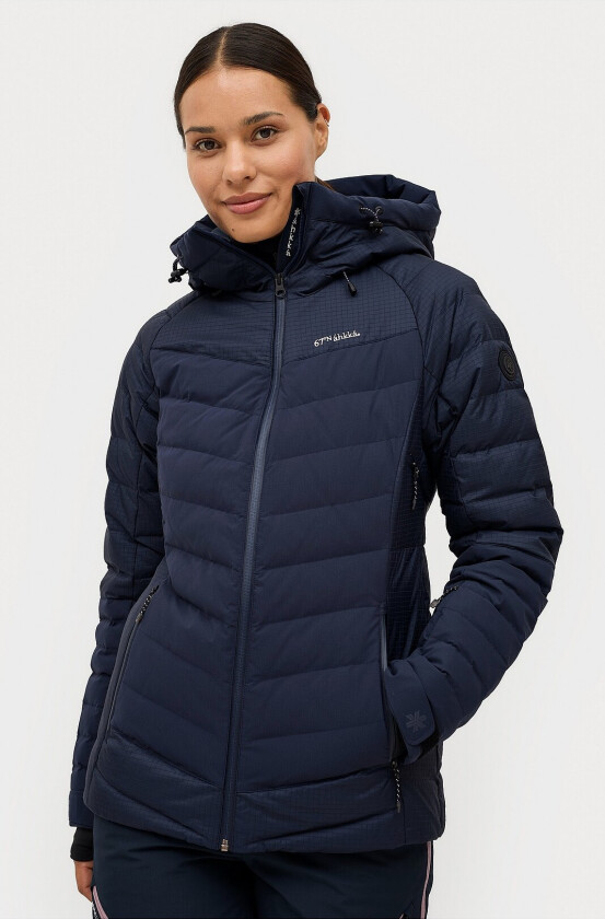 Skijakke Quilted Ski Jacket - Blå