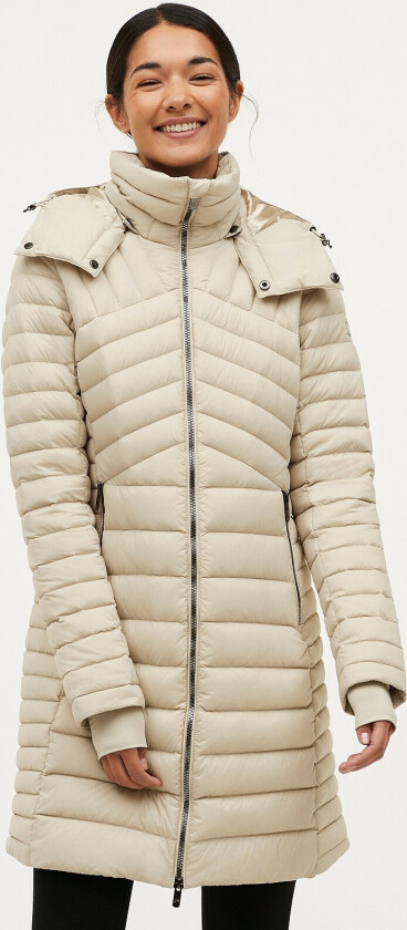 Dunkåpe Gold Crinkled Light Down Parka - Beige