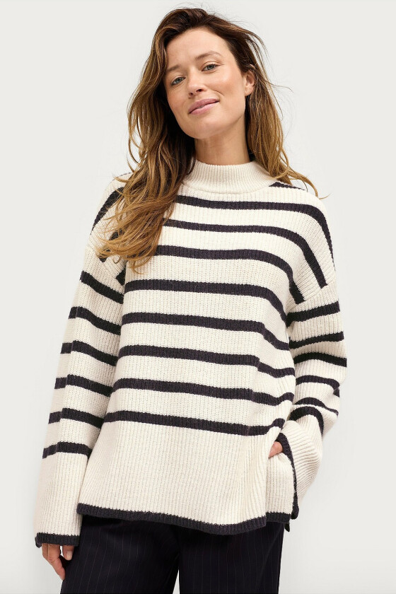 Genser Sweater Britt - Hvit