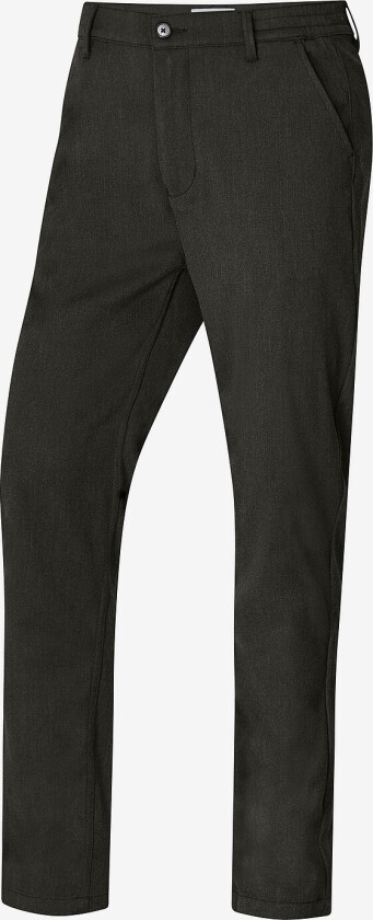 Tapered Twill Trousers - Svart