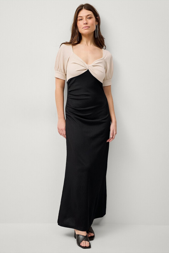 Maxikjole Zolie Dress - Svart