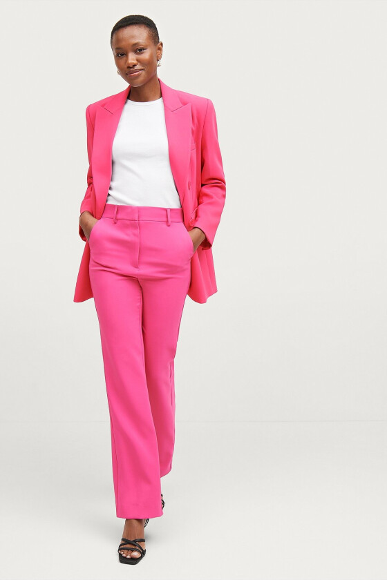 Maya dressbukser med høy midje - Rosa