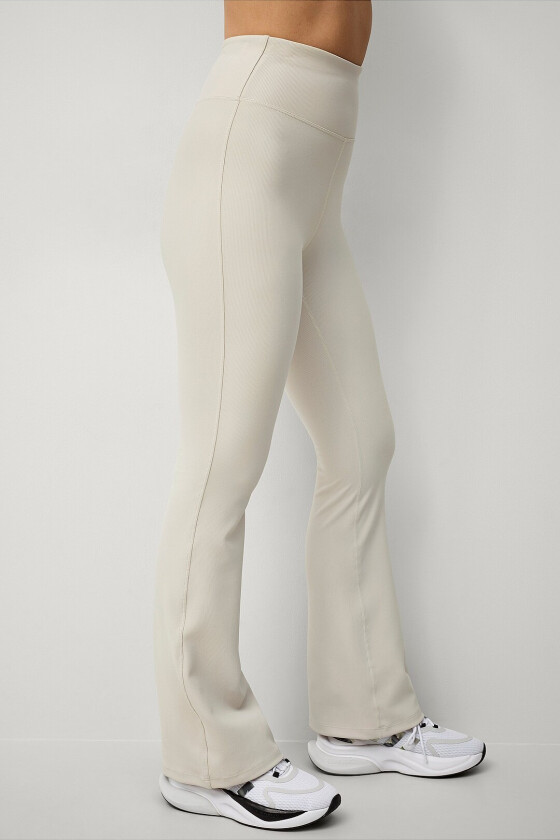 Treningstights Flare Structure Tights - Beige