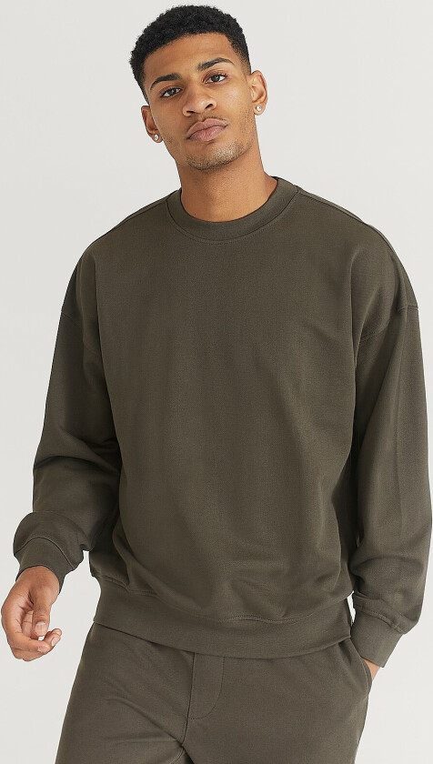 Sweatshirt Studio Crew - Grønn