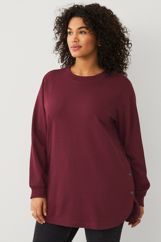 Genser-tunika Nora - Rød