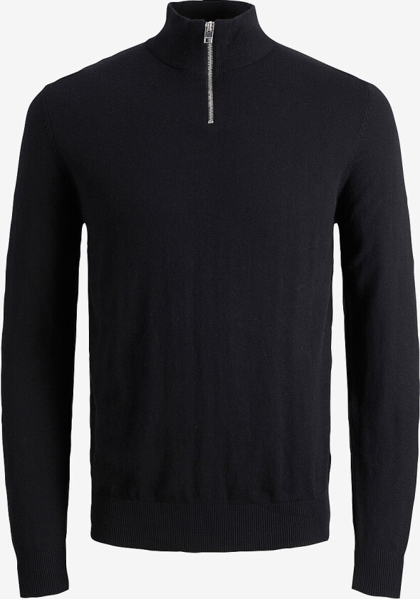 Pullover jjeEmil Knit Half Zip Jnr - Svart