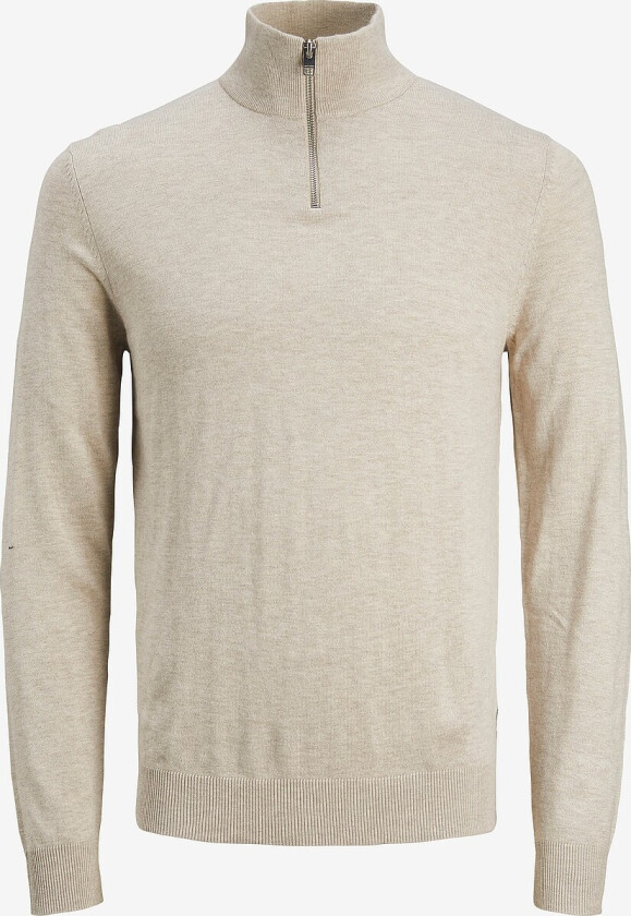 Pullover jjeEmil Knit Half Zip Jnr - Beige