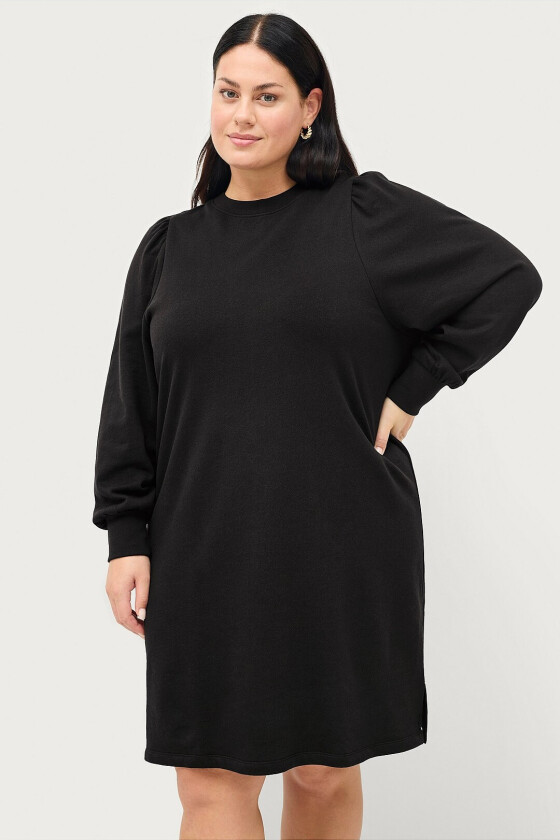 Sweatshirtkjole Lisen - Svart