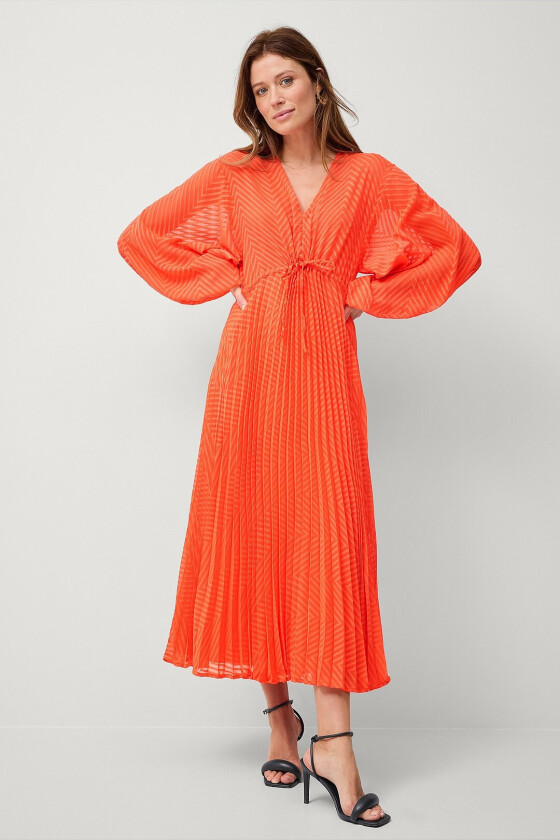Maxikjole Veronica - Orange