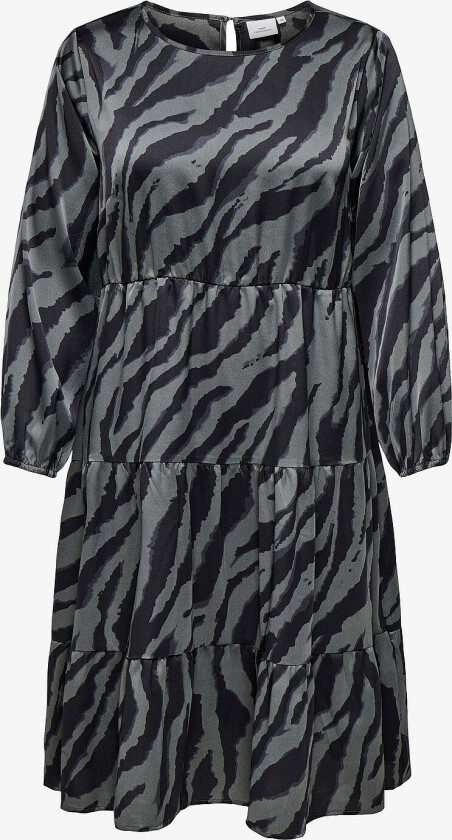 Kjole carZorra L/S O-neck Dress - Svart