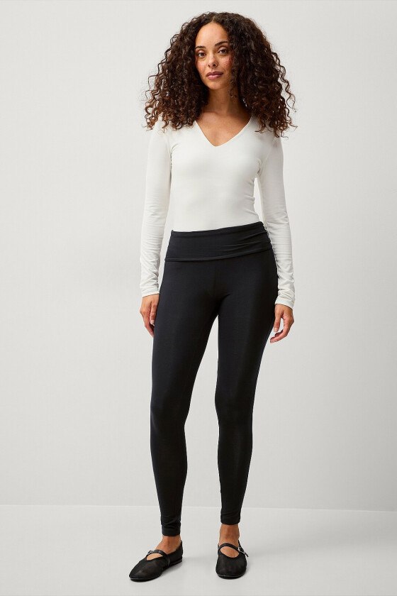 Soft leggings - Svart