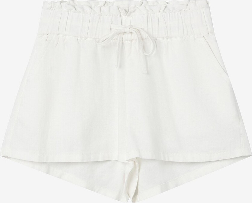 Shorts i lin Shorts Frida S Girl - Hvit