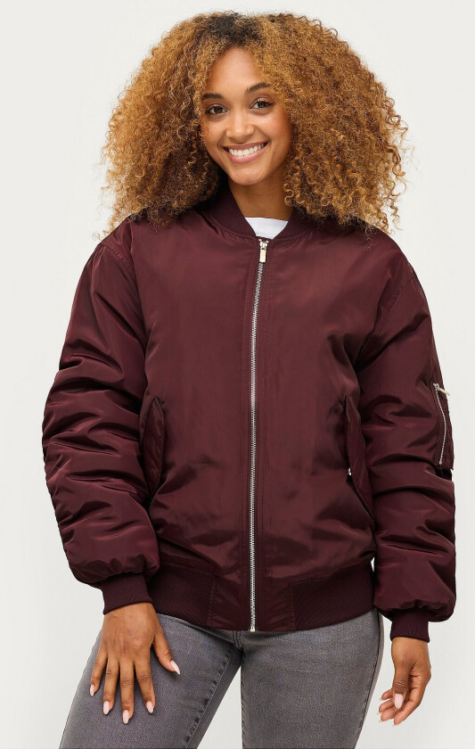 Jakke Cleo Bomber - Rød
