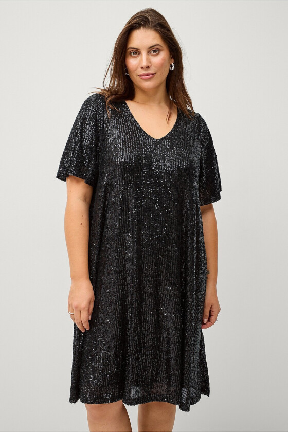 Plajettkjole Pamela - Svart