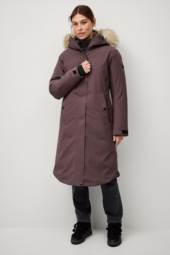 Dunparkas Down Parka Polar W - Brun