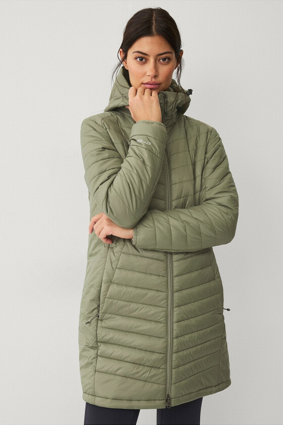 Parka Quilted Parka Ltw W - Grønn