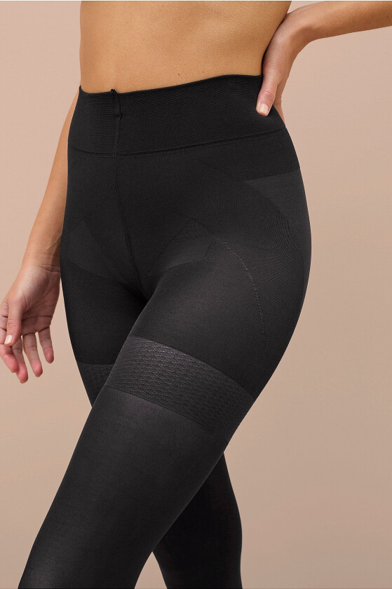 Magic Lift 60 den tights - medium støtte - Svart