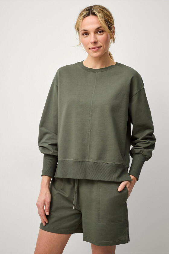 Collegegenser Sweat Crewneck Soft - Grå