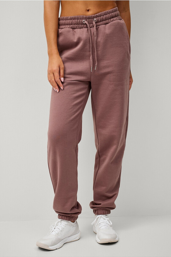 Sweatbukser Cuff Core - Brun