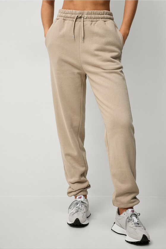 Sweatbukser Cuff Core - Beige