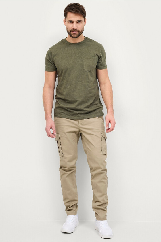 Cargobukser Denny - Beige