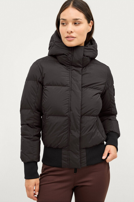 Skijakke Gold Down Ski Rib Jacket - Svart