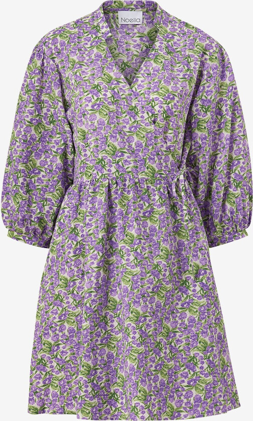 Omslagskjole Mara Wrap Dress - Lilla