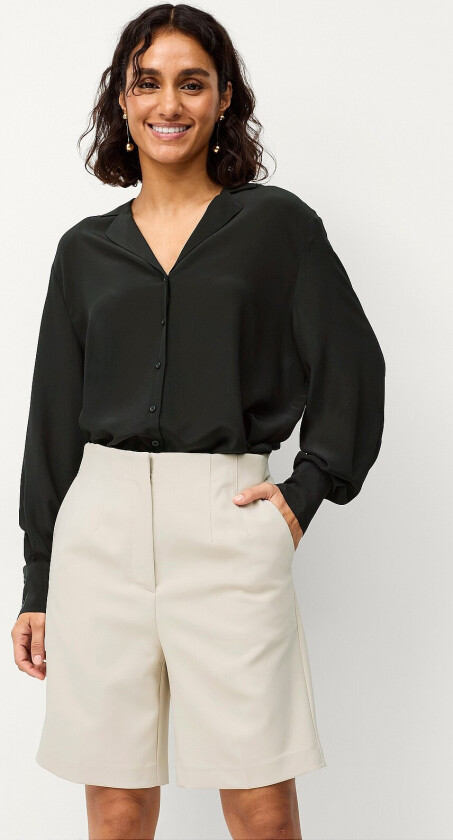 Dresshorts i strekk - Beige