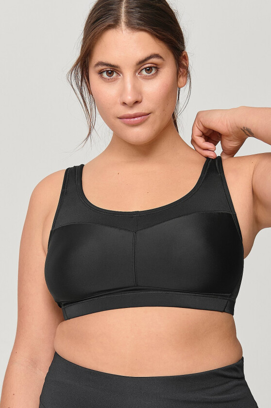 Sports-bh Greta stabil - Svart