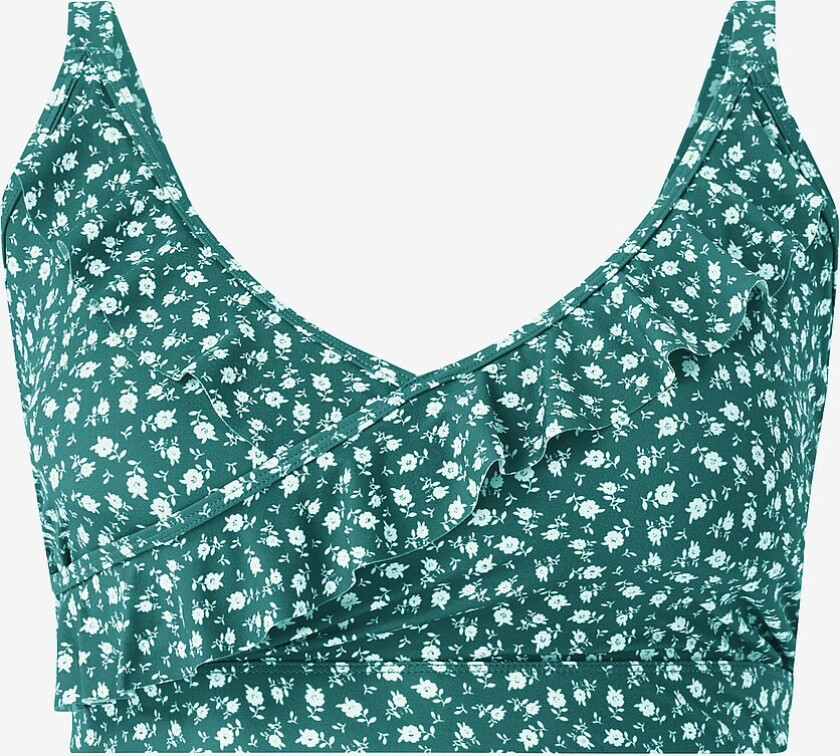 Bikini BH sKatrin Swim Top Aop - Grønn
