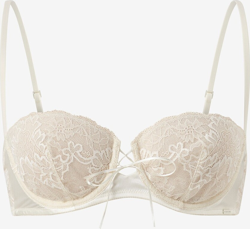 Balconette-BH Unlined Balconette - Hvit