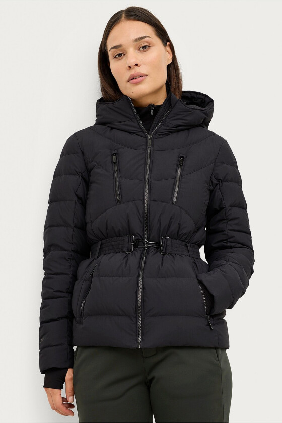 Skijakke Gold Ski Jacket w Clasp - Svart