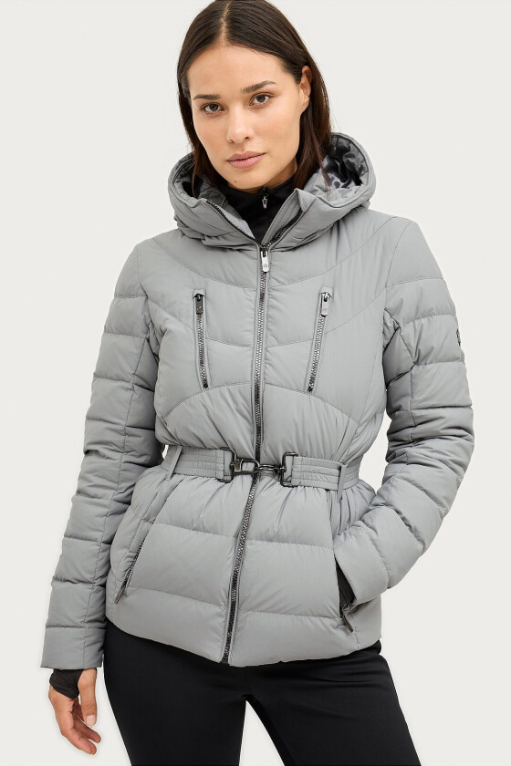 Skijakke Gold Ski Jacket w Clasp - Grå