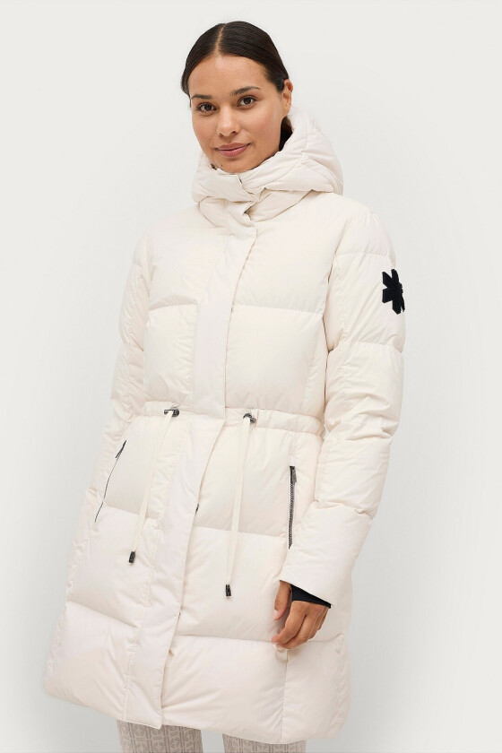 Dunkåpe Gold Down Coat w Drawstring - Natur