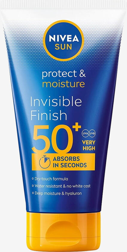 Bilde av Protect & Moisture Invisible Finish Lotion Spf 50 150Ml - Transparent