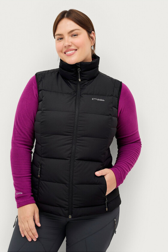 Dunvest Down Vest W - Svart