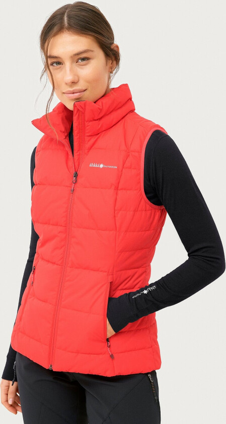 Dunvest Down Vest W - Rosa