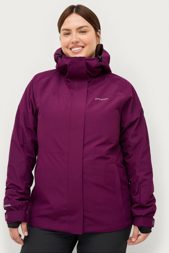 Skijakke Ski Jacket W - Lilla