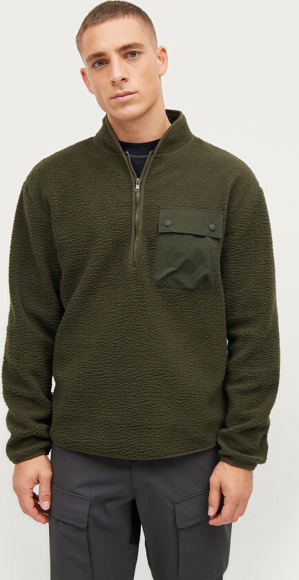 Fleeceskjorte Fleece Halfzip - Grønn