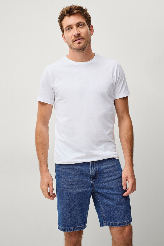 Jeans-shorts Luke - Blå