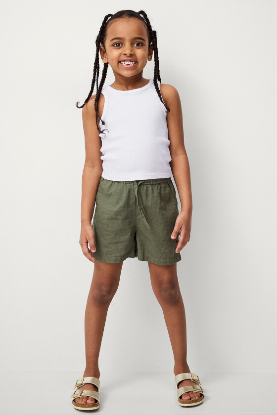 Shorts i lin Shorts Frida S Girl - Grønn