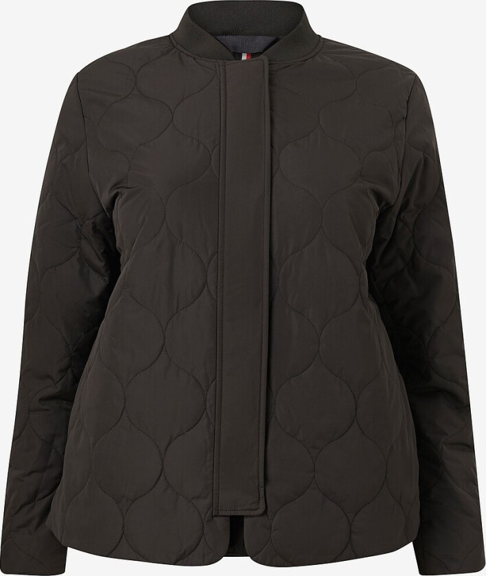 Jakke Quilted Bomber Jacket - Svart