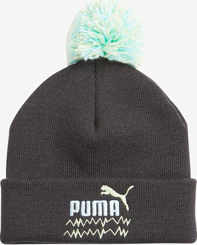 Lue Mixmatch Pom Pom Beanie - Svart