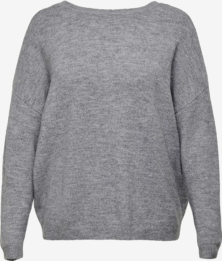 Pullover carManifesta LS Revers.pullover Knt - Grå