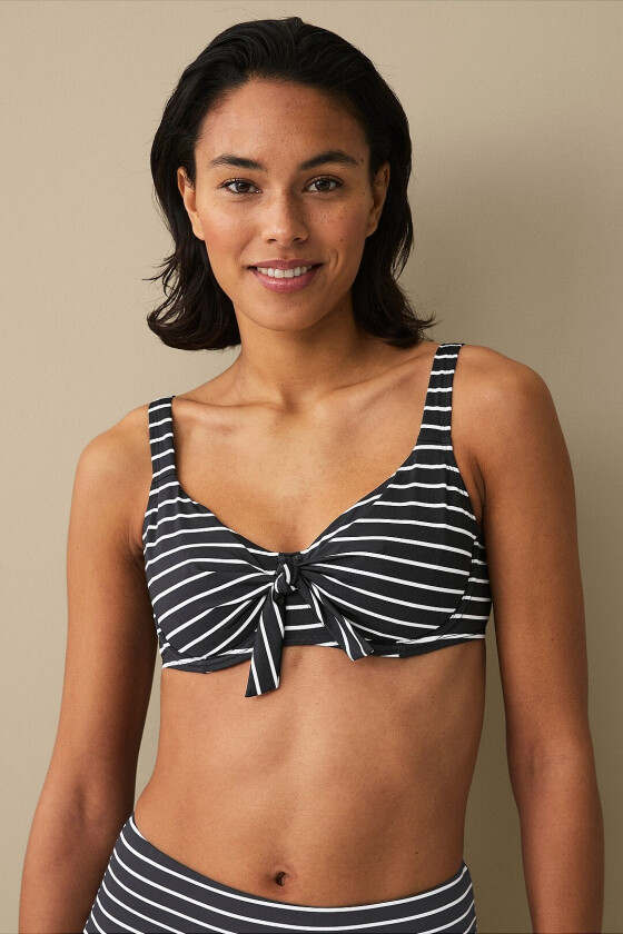 Bikini-BH med bøyler - Svart