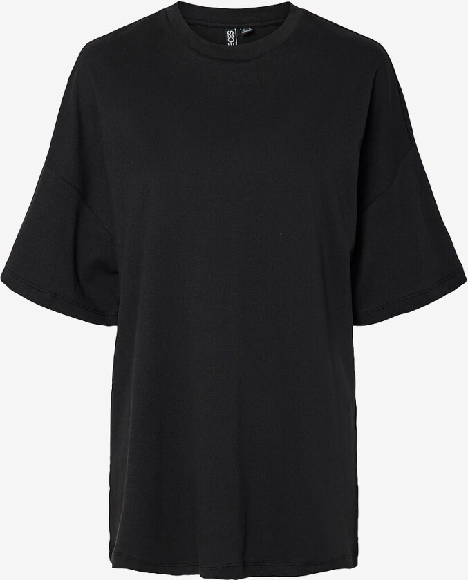 Topp pcAuna SS Oversize Tee D2d Jrs Fsy - Svart