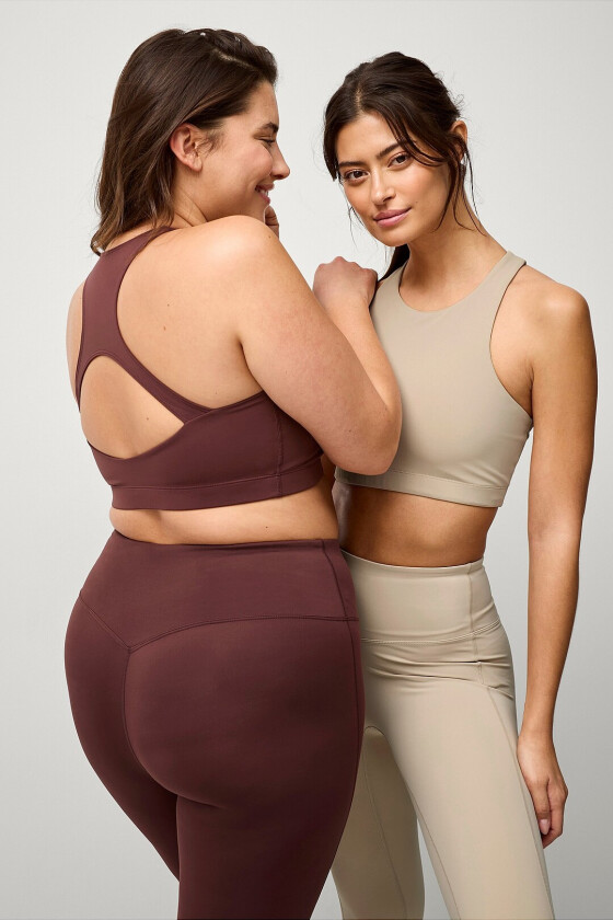 Sports-BH Studio Bra High Neck Core - Beige