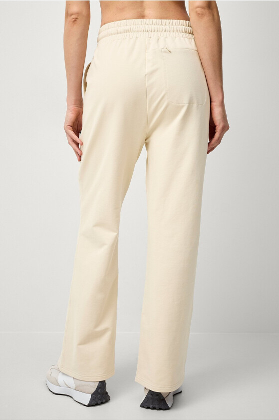 Sweatbukser Flare Soft - Beige